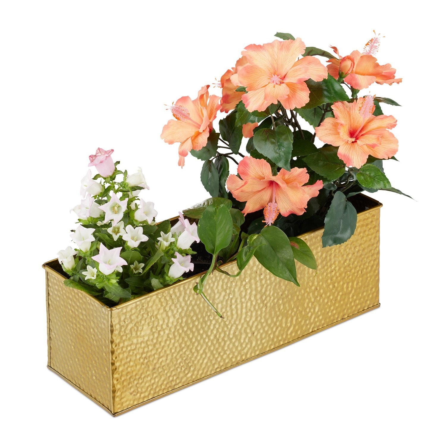 Indoor Galvanized Iron Window Box Planter