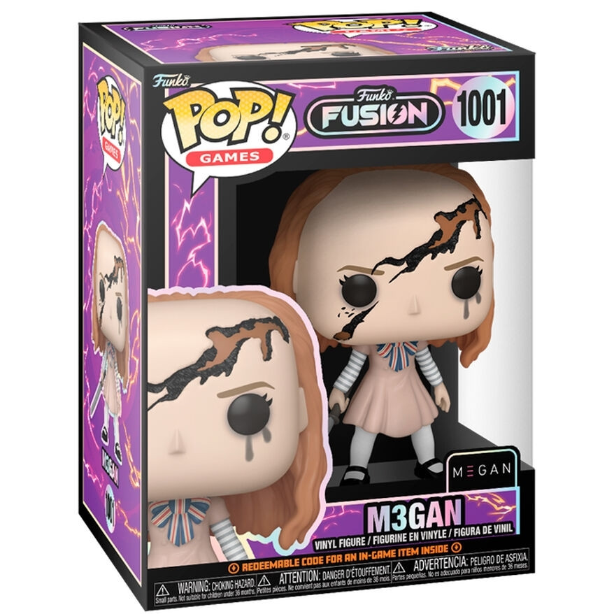 Boneco Pop da Megan - Brinquedo de Vinil Colecionável, 10 cm (4 pol...
