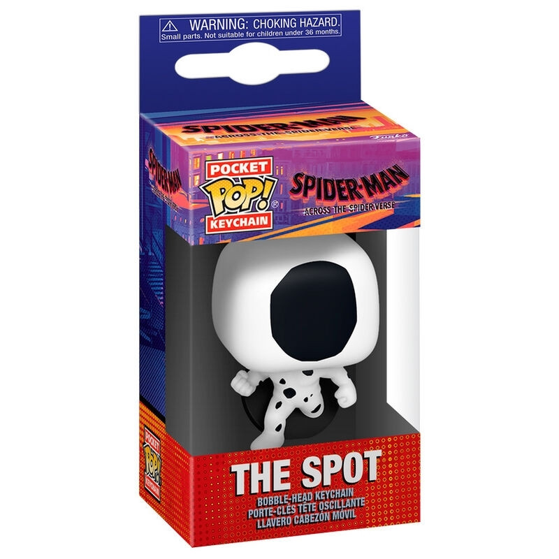 Chaveiro Pocket POP Marvel Homem-Aranha The Spot, 6,35 cm (2,5 pole...