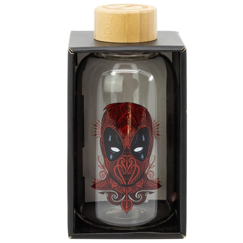 Deadpool 620ml Glasflasche – Langlebiges, einzigartiges Design