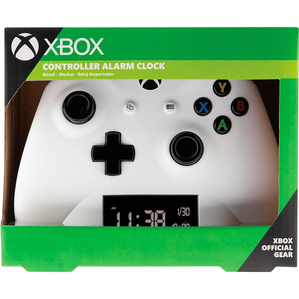 Xbox Digital Alarm Clock with LED Display and Snooze Function