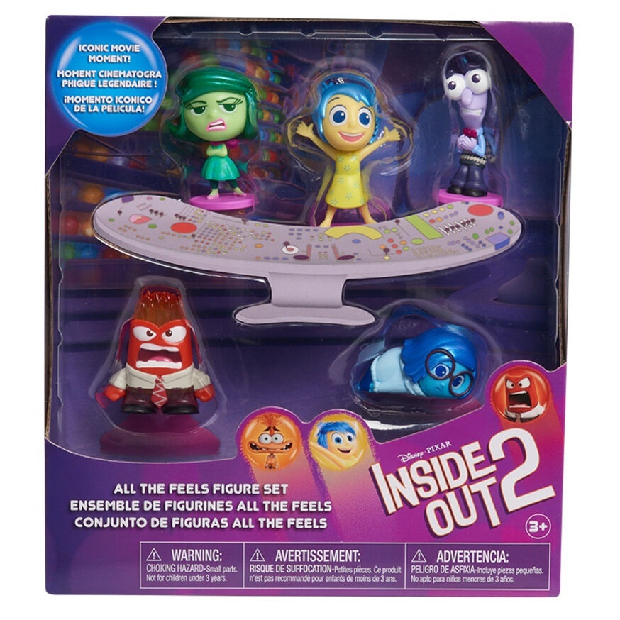 Vice-Versa, pack de 2 avec 5 figurines à collectionner
