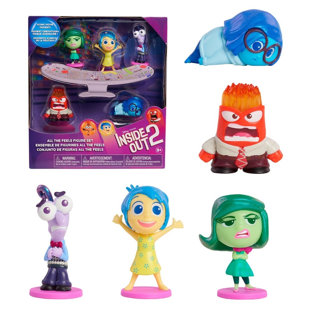 Vice-Versa, pack de 2 avec 5 figurines à collectionner