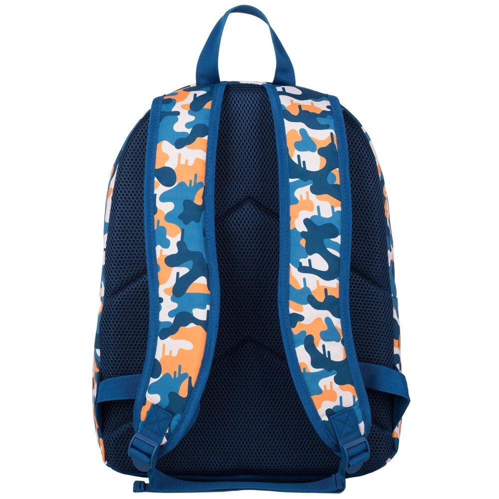 Blue Camo Backpack, 41cm Size, Durable Material