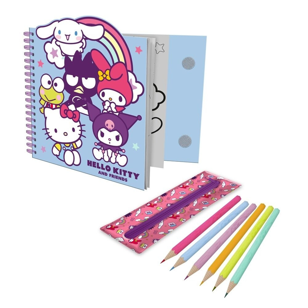 Hello Kitty Activity Notebook with Removable Case