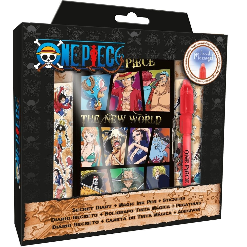 One Piece Diary with Magic Pen for Creative Writing