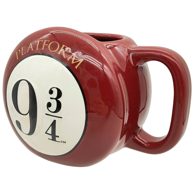 Harry Potter 3D Mug, Platform 9 3/4 Design, Ceramic