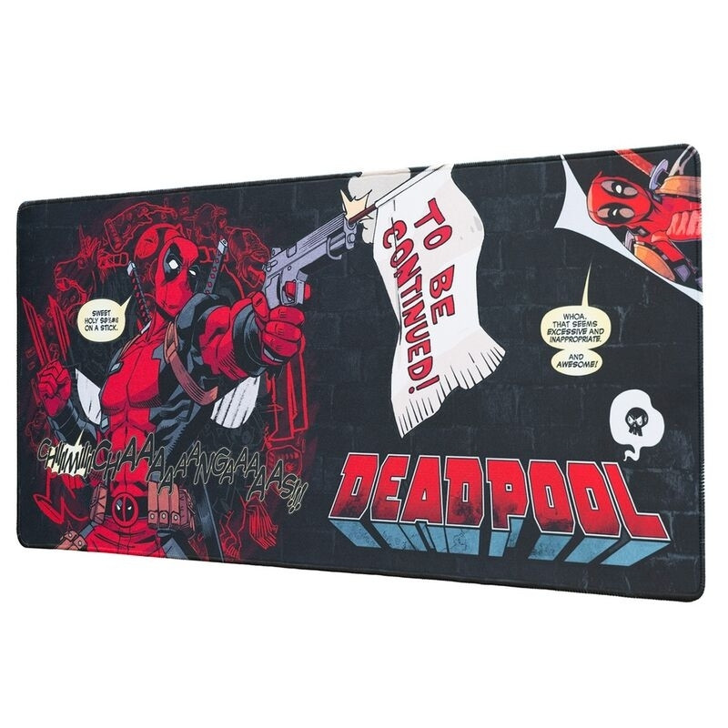Deadpool Gaming Desk Mat, Large Size, Durable Material