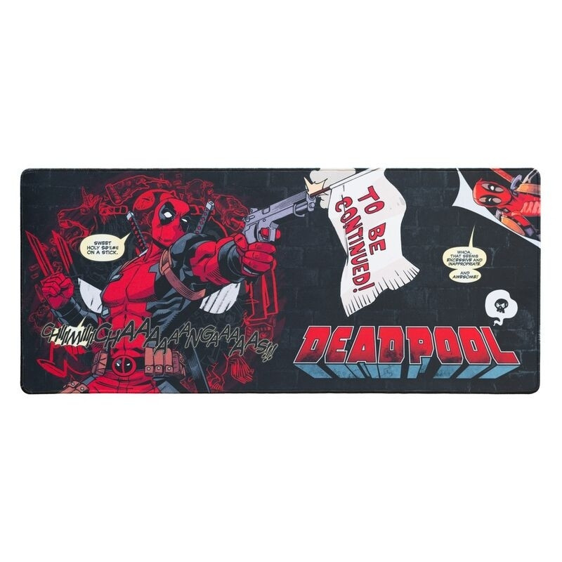 Deadpool Gaming Desk Mat, Large Size, Durable Material