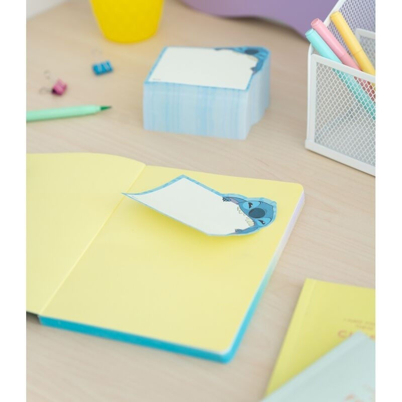 Stitch Sticky Notepads - 100 Sheets, Cute Design, Perfect for Notes