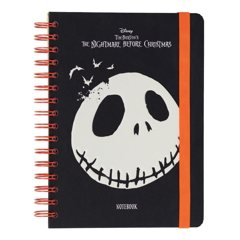 Nightmare Before Christmas A5 Notebook with Lined Pages