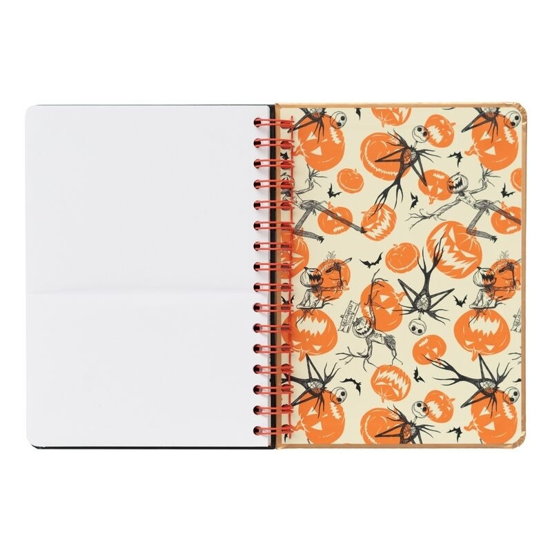 Nightmare Before Christmas A5 Notebook with Lined Pages