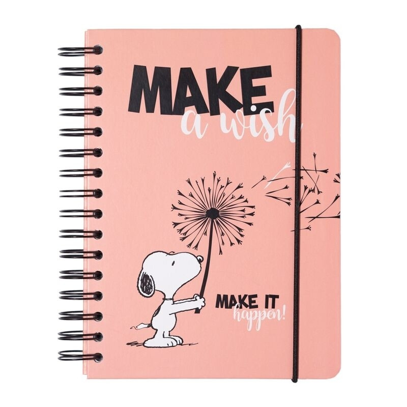 A5 Notebook with Lined Pages and Durable Cover
