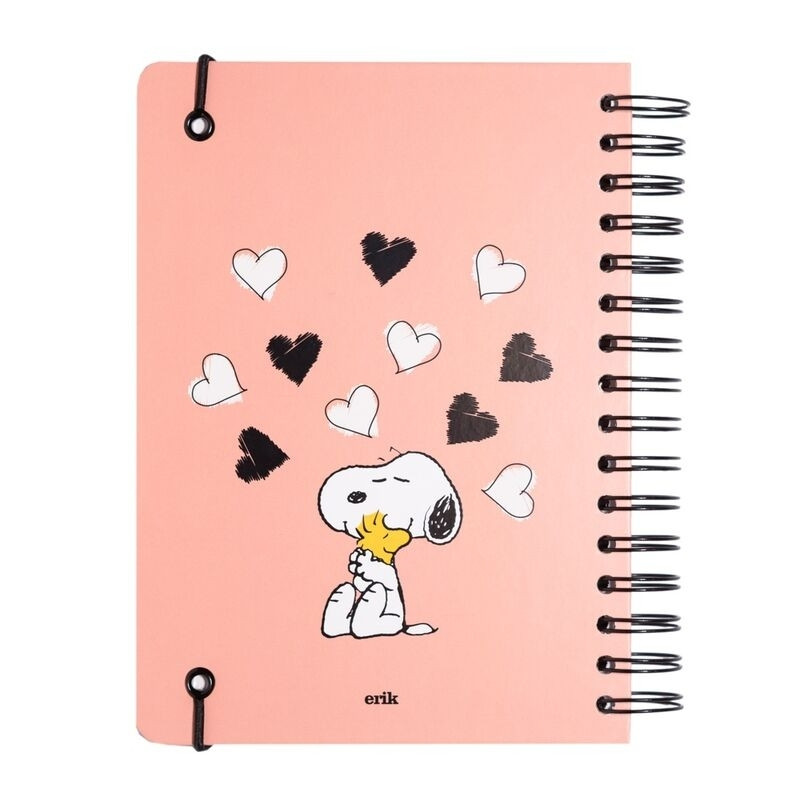 A5 Notebook with Lined Pages and Durable Cover
