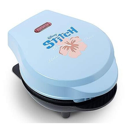 Stitch Mini Waffle Maker, Compact Design, Easy to Clean