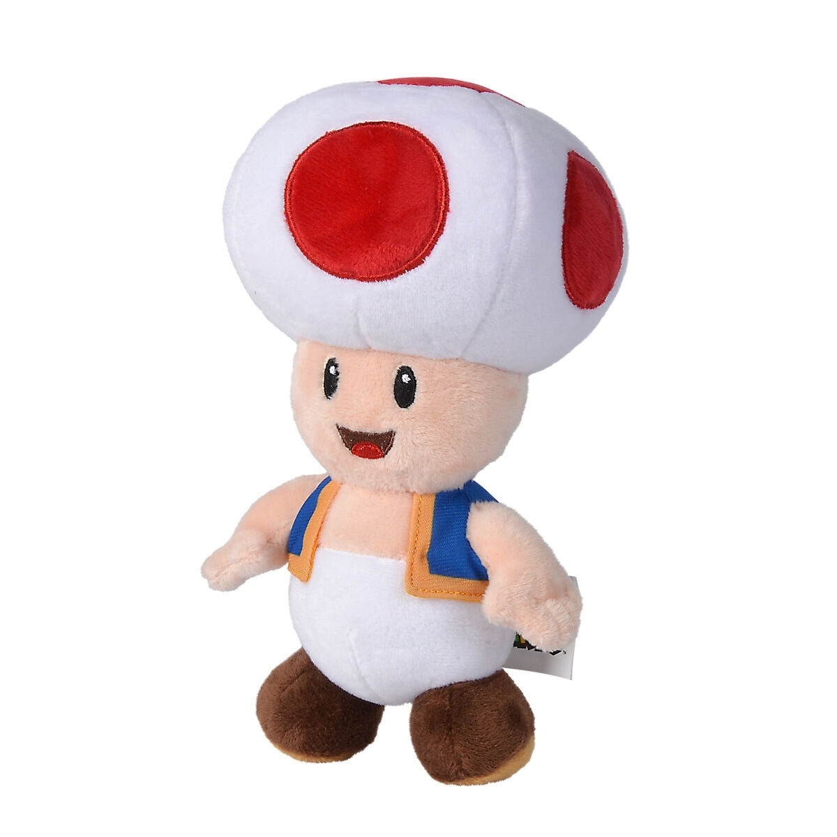 Peluche de Super Mario Toad, 20 cm, material suave