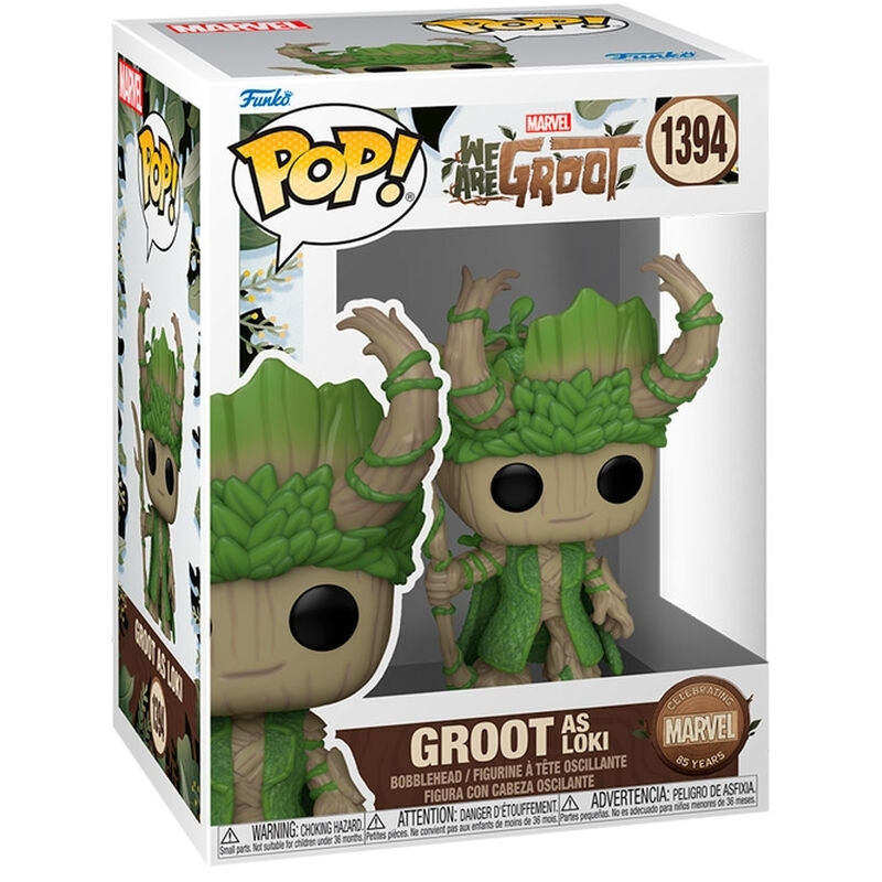 Figura do Groot como Loki - Colecionável da Marvel, 15 cm (6 polega...
