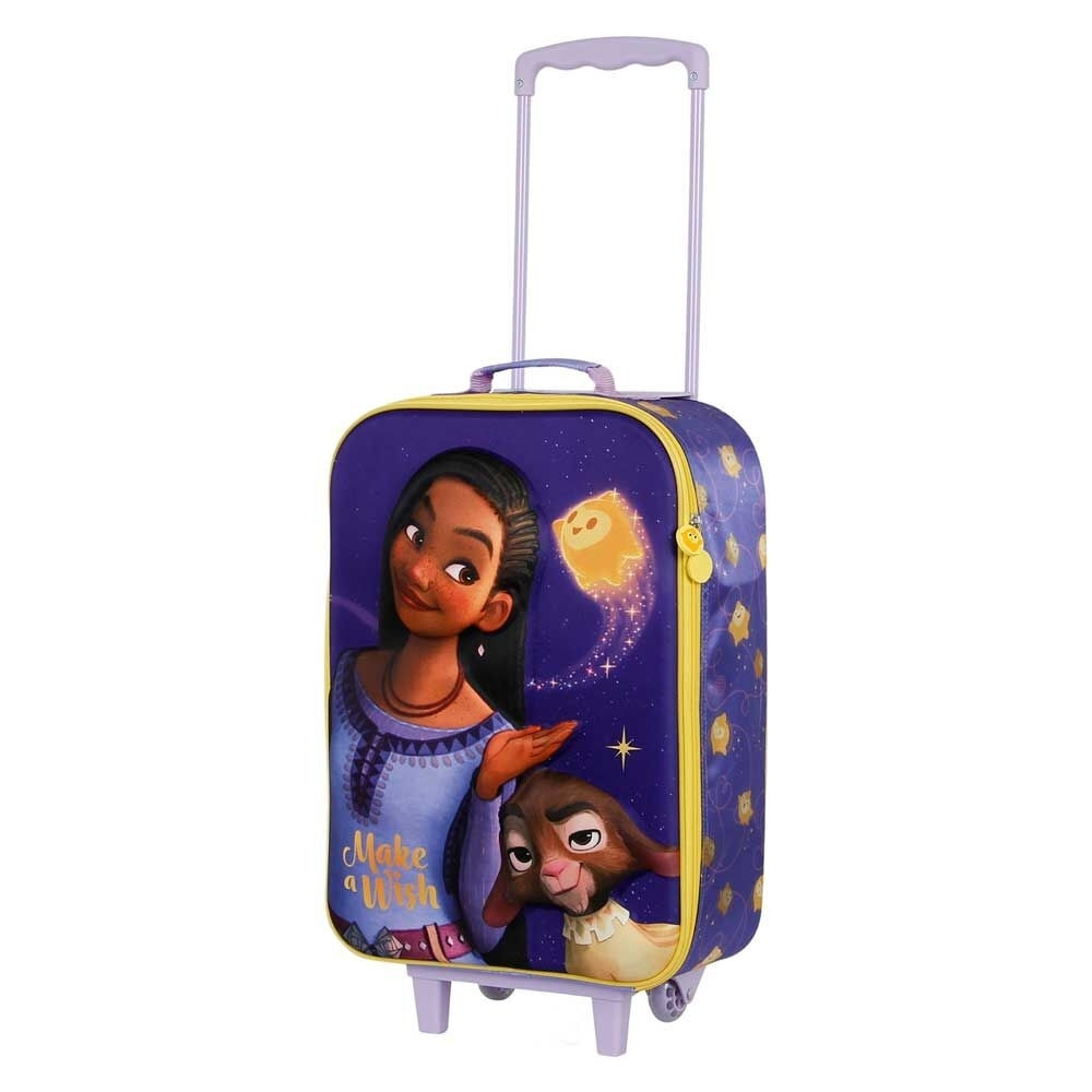 Valigia trolley 3D per bambini, leggera e resistente