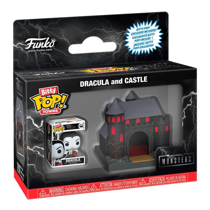Dracula Bitty POP Figure with Castle Display Base