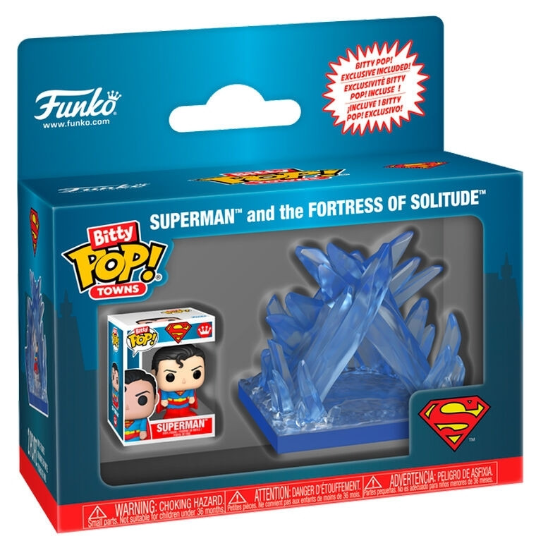 Boneco POP do Superman - Fortaleza da Solidão da DC Comics