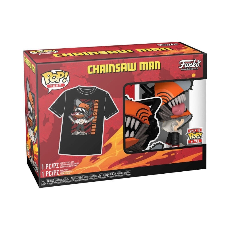 Chainsaw Man Springfigur mit POP & Tee Design