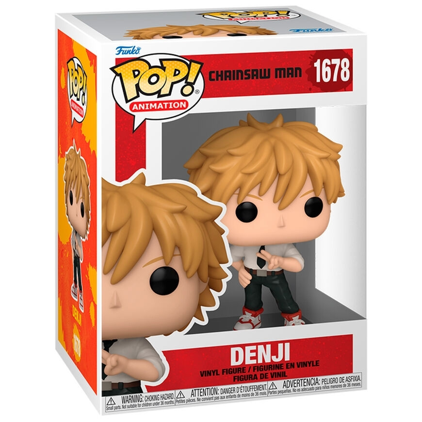 Figura de ação colecionável do Denji de Chainsaw Man, 18 cm (7 pole...