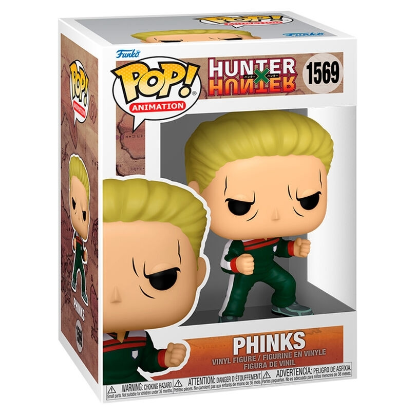 Figura colecionável do Phinks de Hunter x Hunter, 18 cm (7 polegadas)
