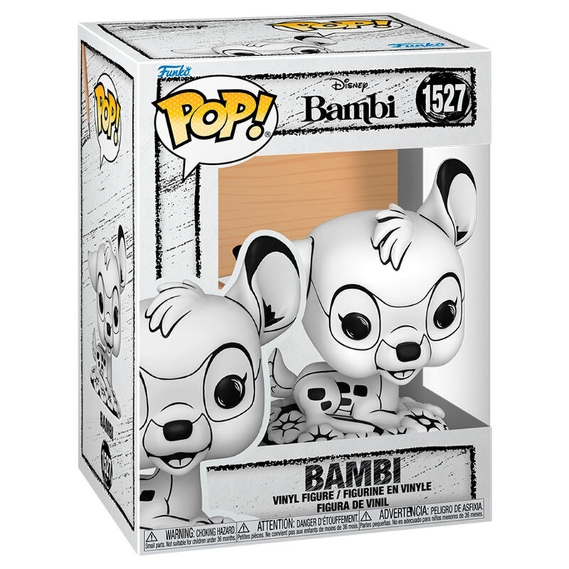 Boneco colecionável Pop! do Bambi da Disney, 10 cm (4 polegadas)