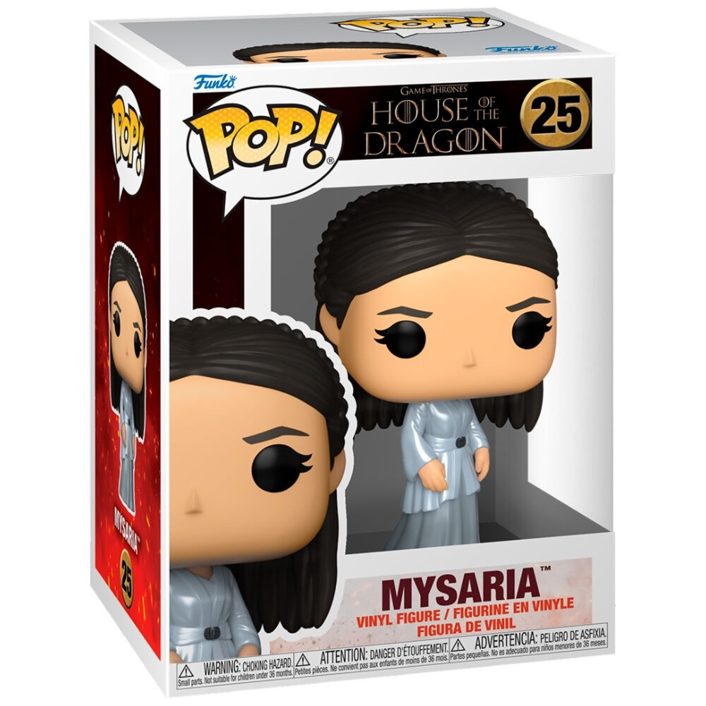 Figura colecionável da Mysaria da Casa do Dragão, 18 cm (7 polegadas)