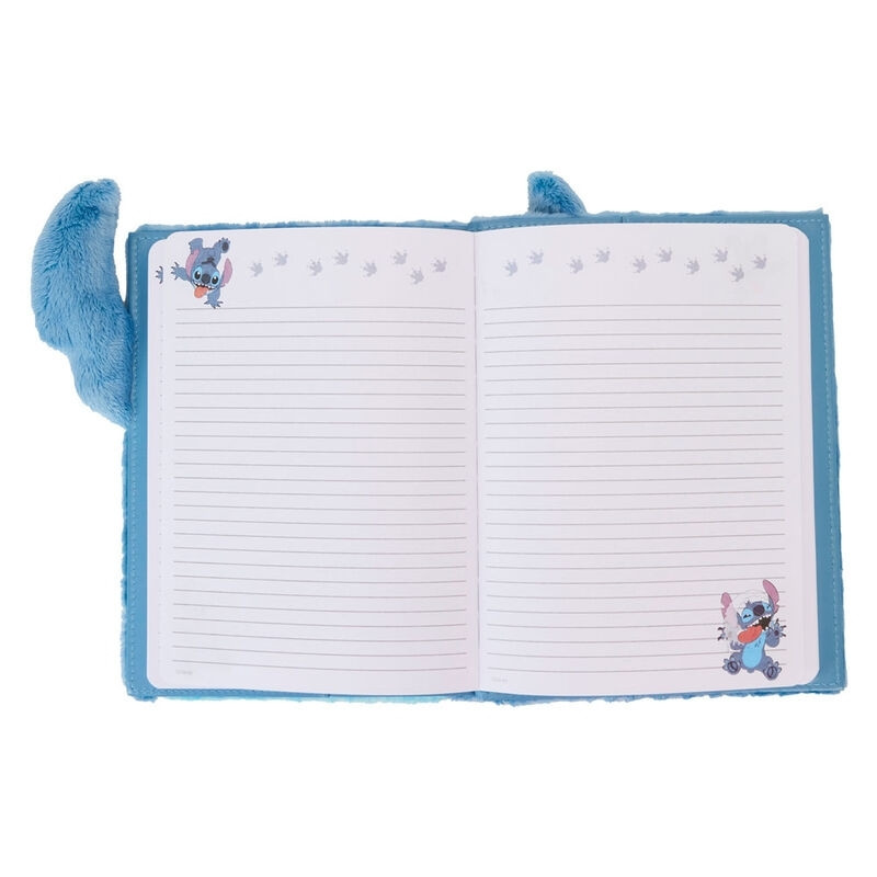 Stitch Plush Journal for Note-Taking and Sketching