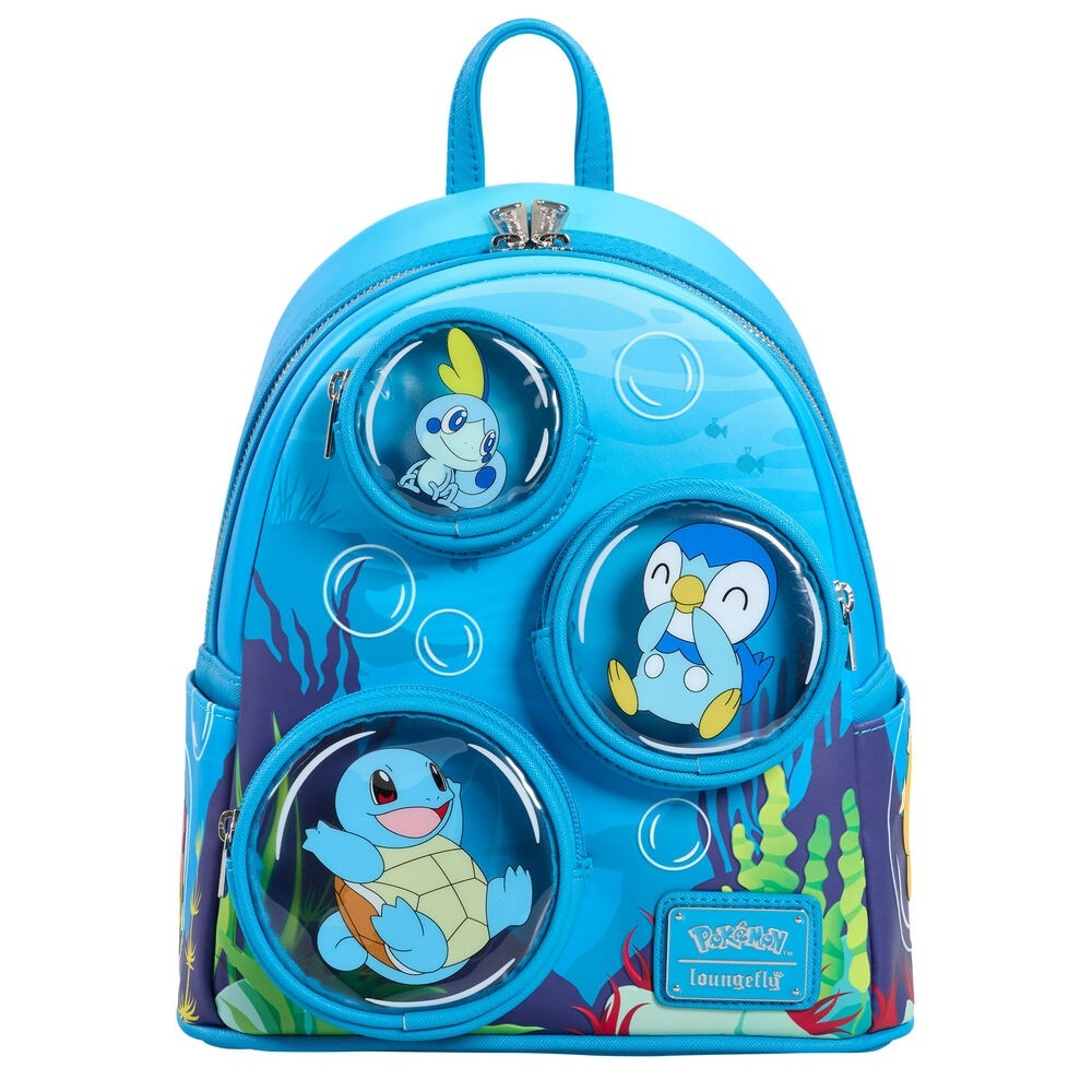 Pokemon Bubbles Water Backpack, 25cm Size, Durable Design