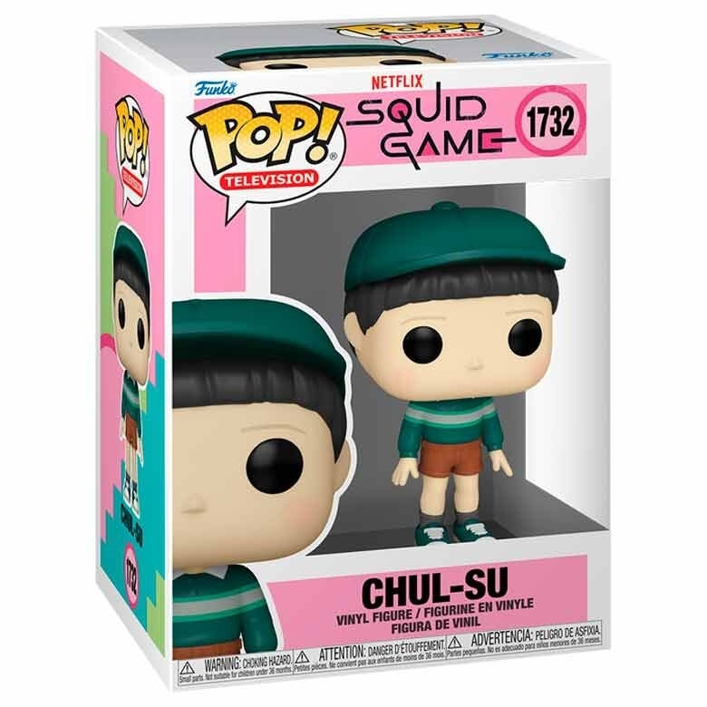 Figura do Chul-Su do jogo Squid, brinquedo colecionável, 12,7 cm (5...