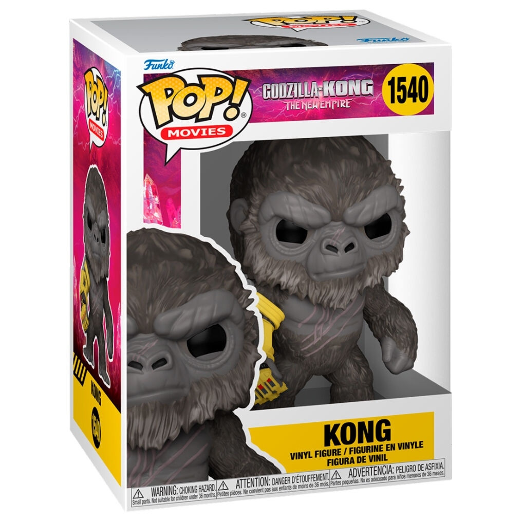 Conjunto de figuras de ação Godzilla vs. Kong – Colecionáveis, 15 c...