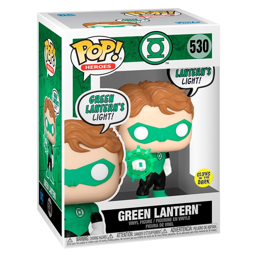 Figura colecionável POP do Lanterna Verde - Brinquedo de vinil, 9,5...