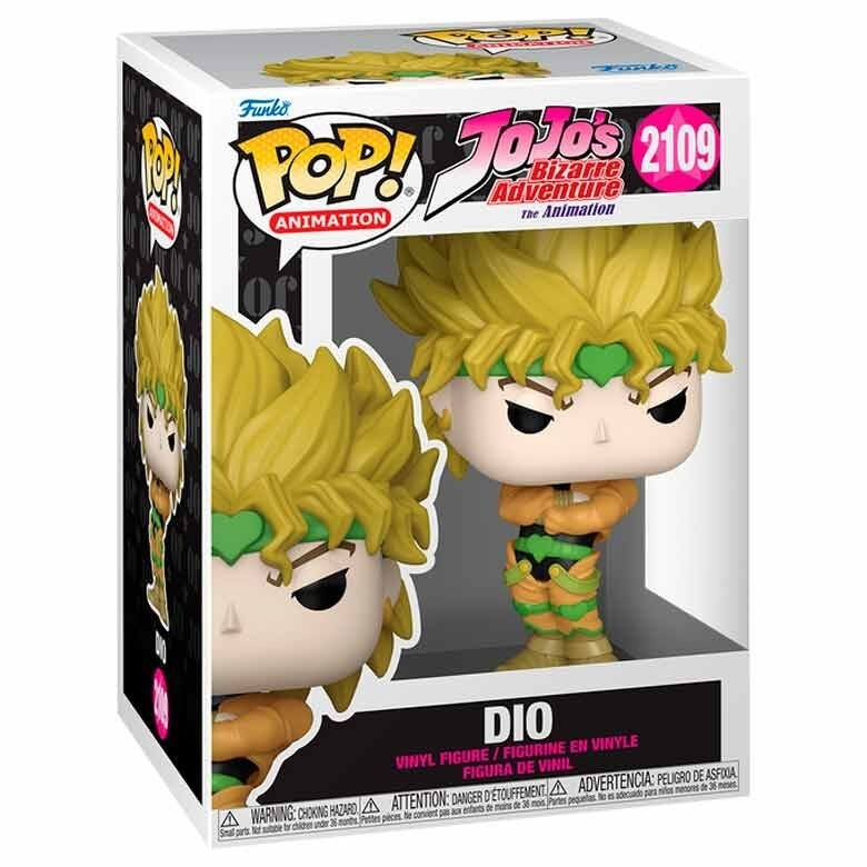 Figura colecionável do Dio de Jojo's Bizarre Adventure, 18 cm (7 po...