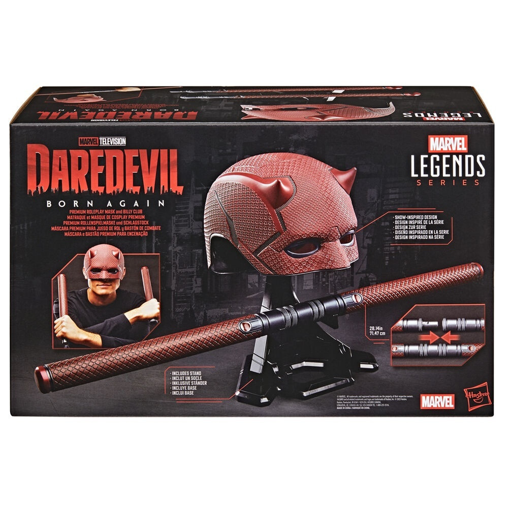 Daredevil Mask a Billy Club Replika pre Marvel Legends Series