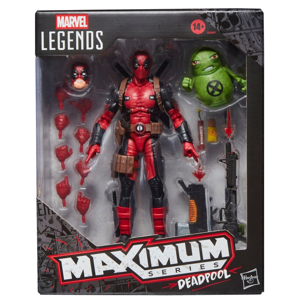 Deadpool-figuur, 15 cm, Marvel Legends Maximum Series