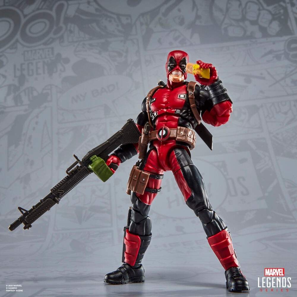 Figura do Deadpool, 15 cm, Série Marvel Legends Maximum