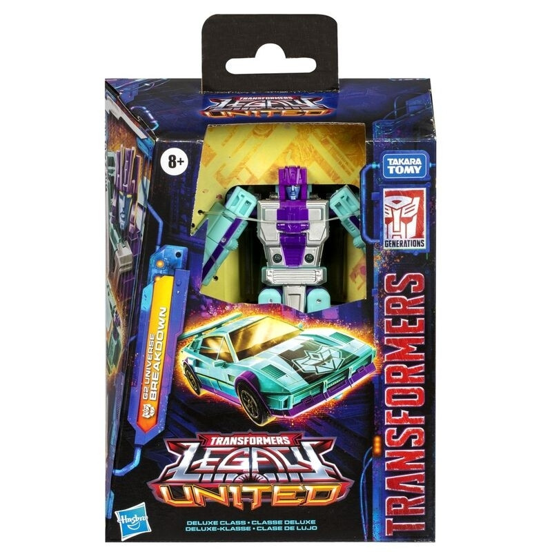 Transformers Legacy Breakdown Deluxe Figur, 14 cm Größe