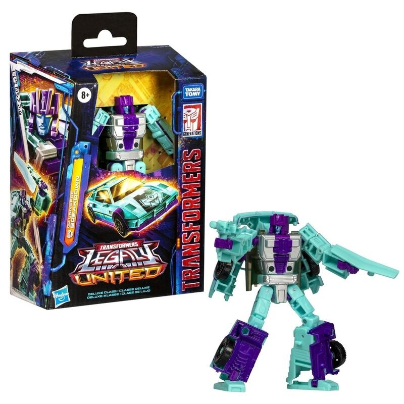 Transformers Legacy Breakdown Deluxe Figur, 14 cm Größe