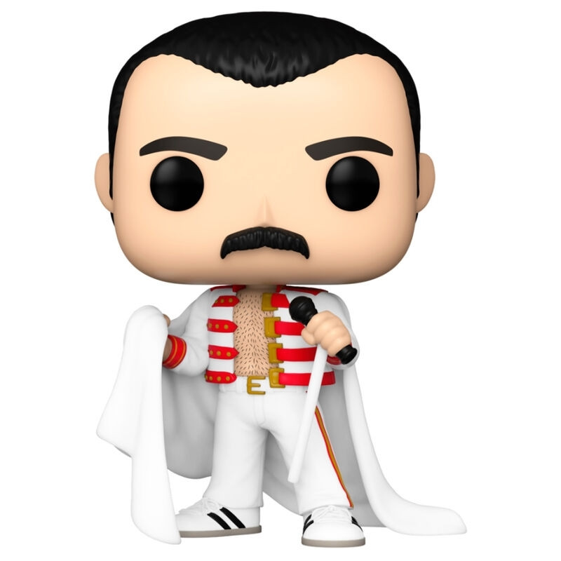 Boneco Pop do Freddie Mercury, brinquedo colecionável de 9,5 cm (3,...