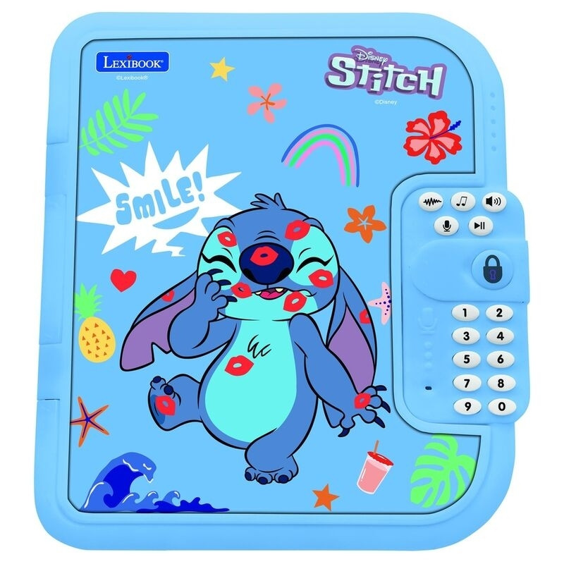 Stitch Electronic Diary with Secret Lock and Interactive Features