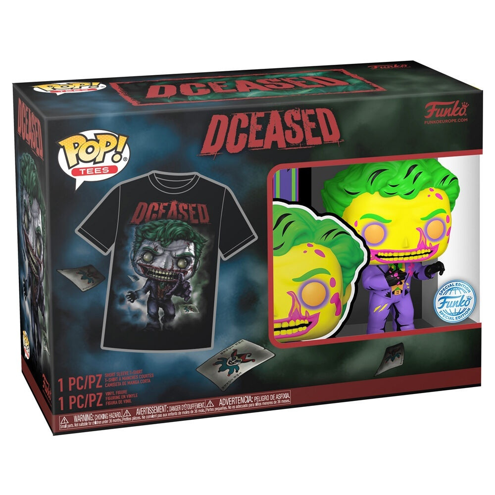 Figura colecionável Pop! Vinyl do Coringa da DC Comics, 9,5 cm (3,7...
