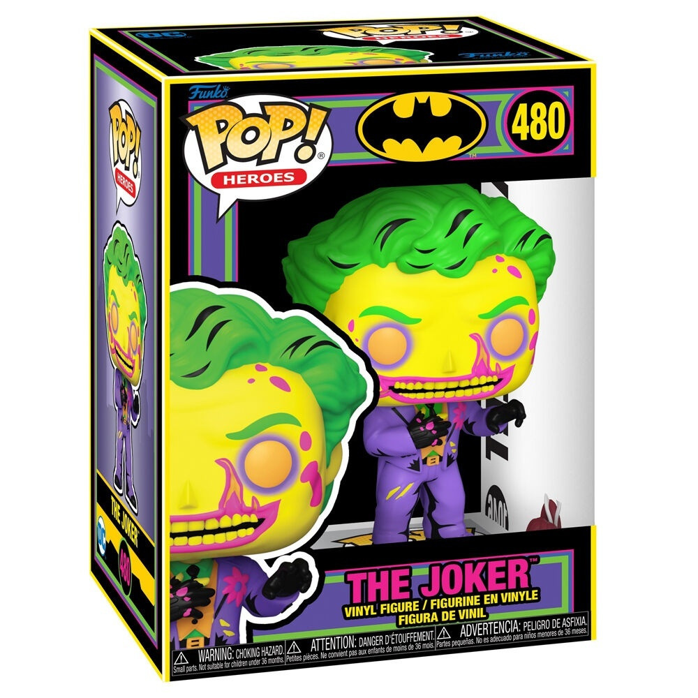 Figura colecionável Pop! Vinyl do Coringa da DC Comics, 9,5 cm (3,7...