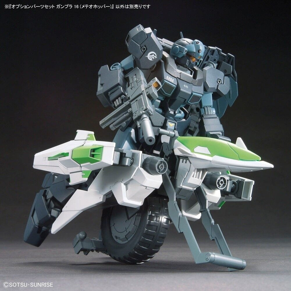 Figura de ação Gundam Build Fighters Meteor Hopper, escala de 6 pol...