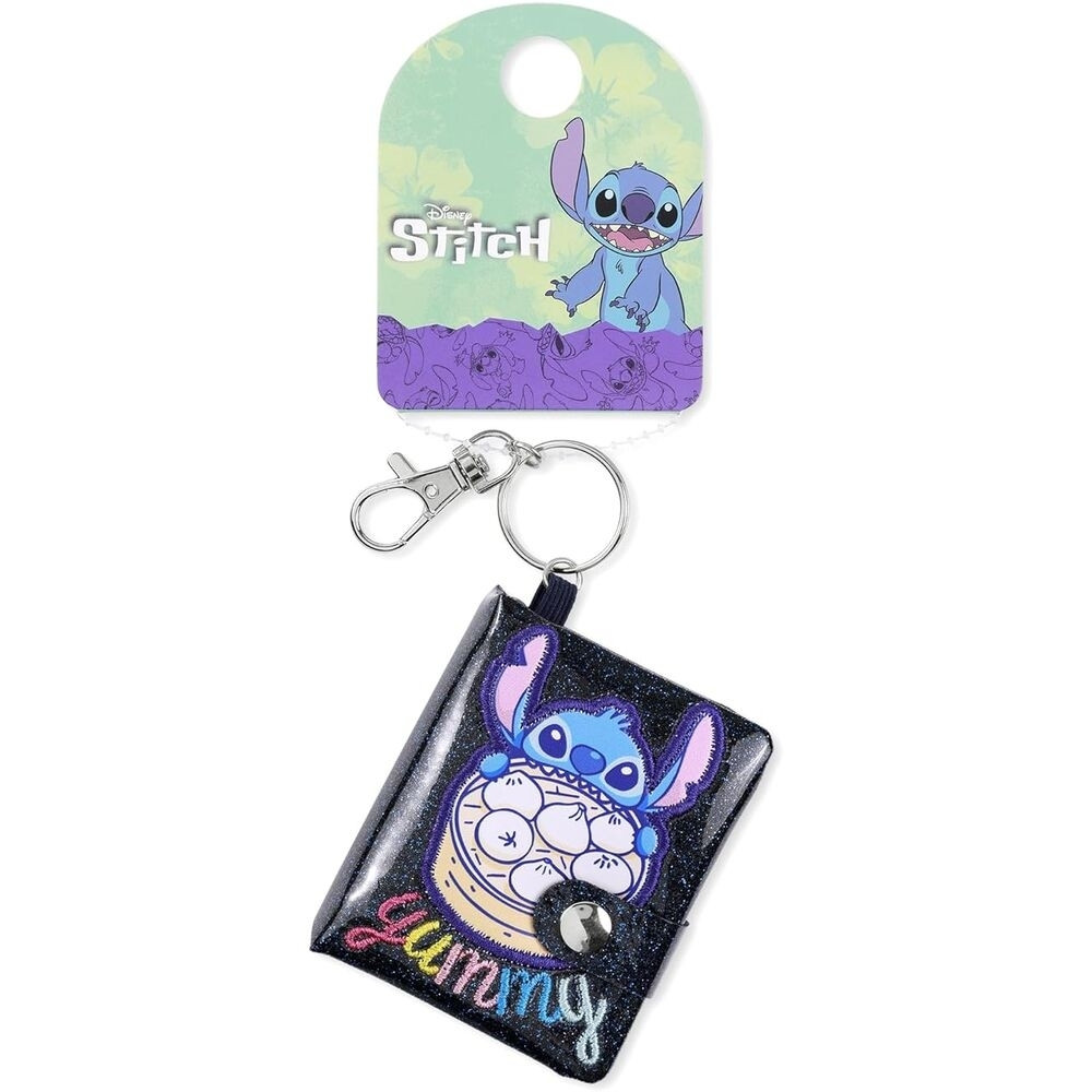 Porte-clés bloc-notes Stitch - Design mignon, format portable