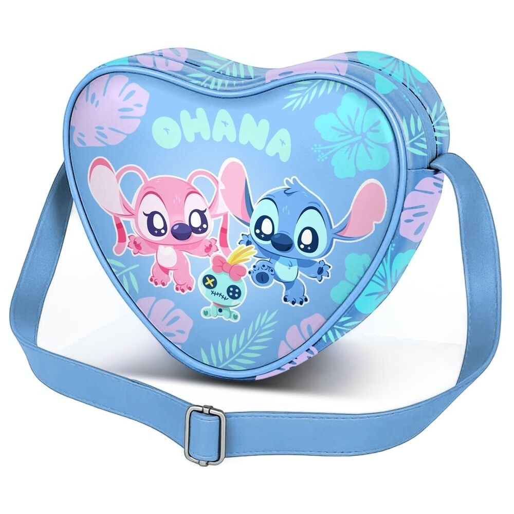 Stitch Backpack with Adjustable Straps and Zipper Closure