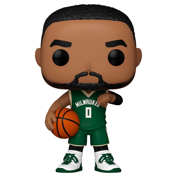 Boneco colecionável Pop! de Damian Lillard, do Milwaukee Bucks da N...