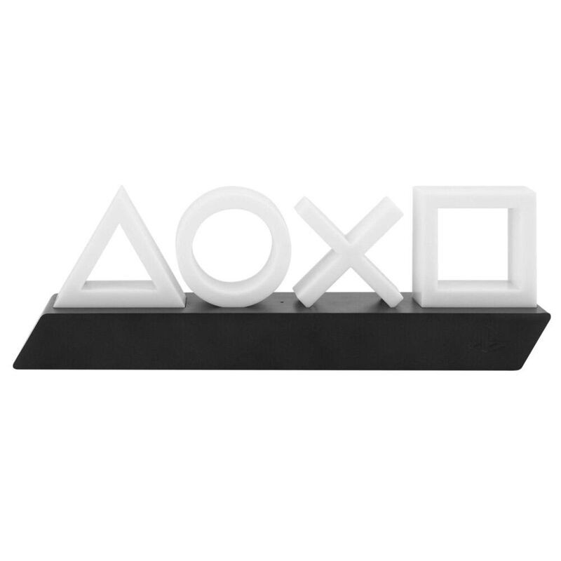 Luminária com ícones do PlayStation para console PS5 e decoração de...