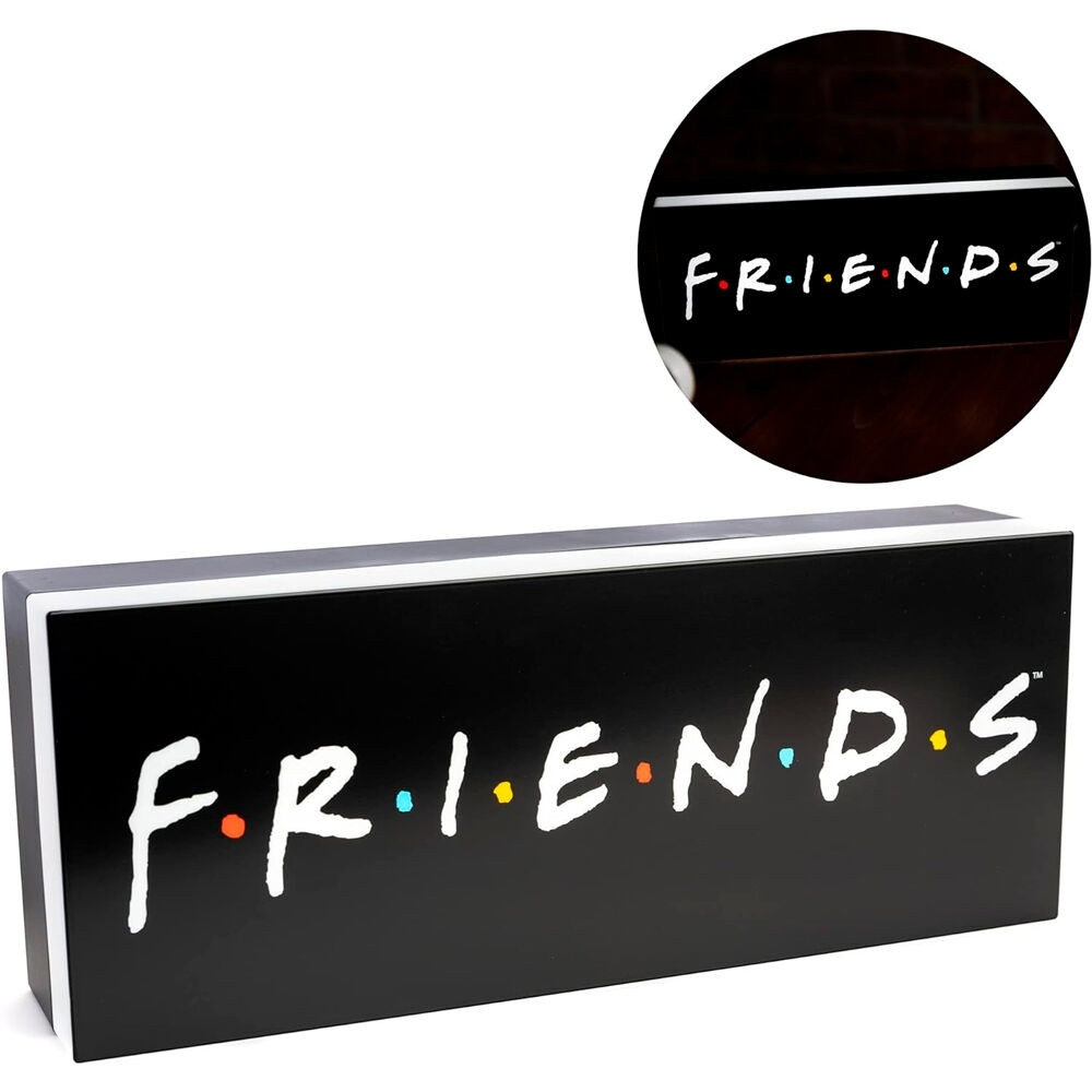 Luminária de mesa com o logotipo de Friends – LED, design moderno, ...